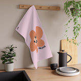 30 Day Milestone Light Pink Tea Towel