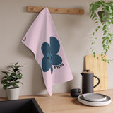 5 Year Milestone Light Pink Tea Towel