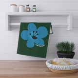 Just For Today Forest Green Tea Towel