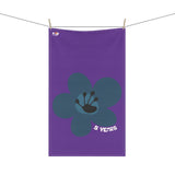 5 Year Milestone Purple Tea Towel