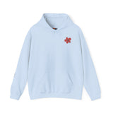 18 Month Milestone Unisex Front & Back Flower Hoodie