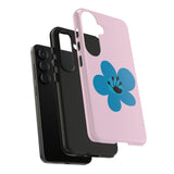 Just For Today Flower Light Pink Tough Phone Case | Recovery Gift | Poop2Poppies™