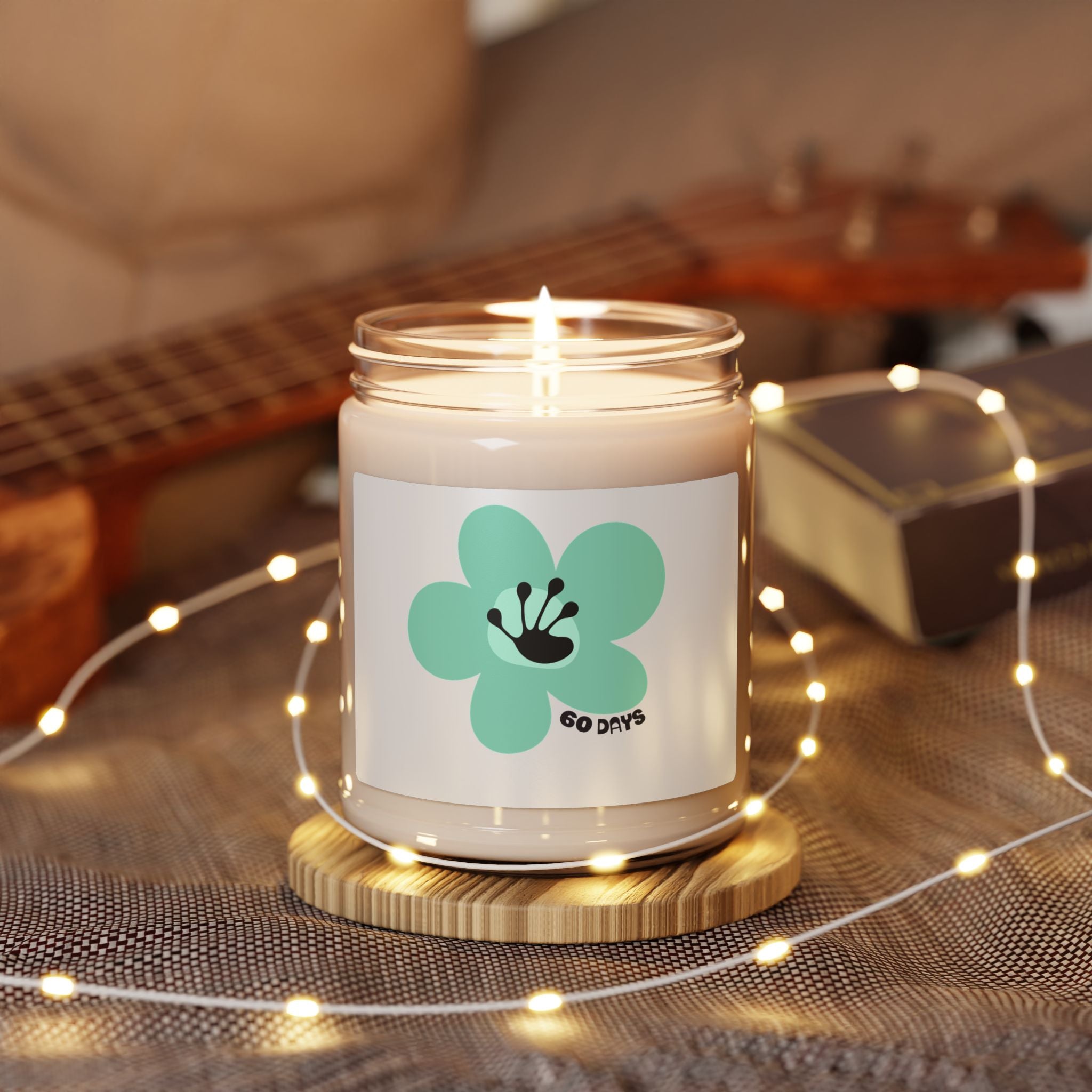 60 Day Milestone Scented Soy Candle | Recovery Gift | Poop2Poppies™