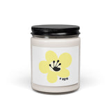 1 Year Milestone Candle | 9oz Soy Scented Candle - White | Poop2Poppies™