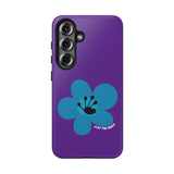 Just For Today Purple Tough Phone Case | Recovery Gift | Poop2Poppies™