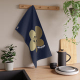 15 Year Milestone Navy Tea Towel