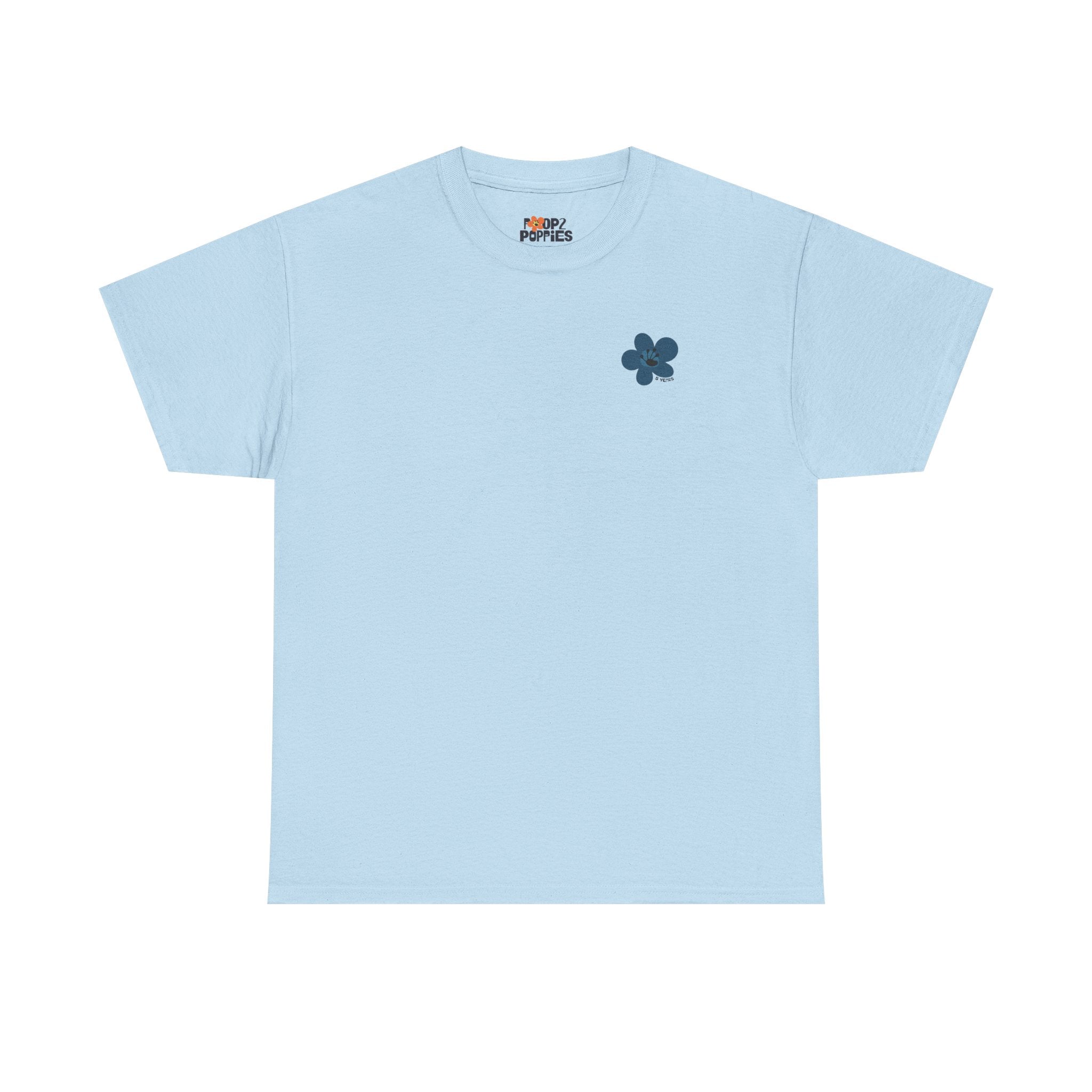 5 Year Milestone Unisex T-Shirt | Recovery Gift | Poop2Poppies™