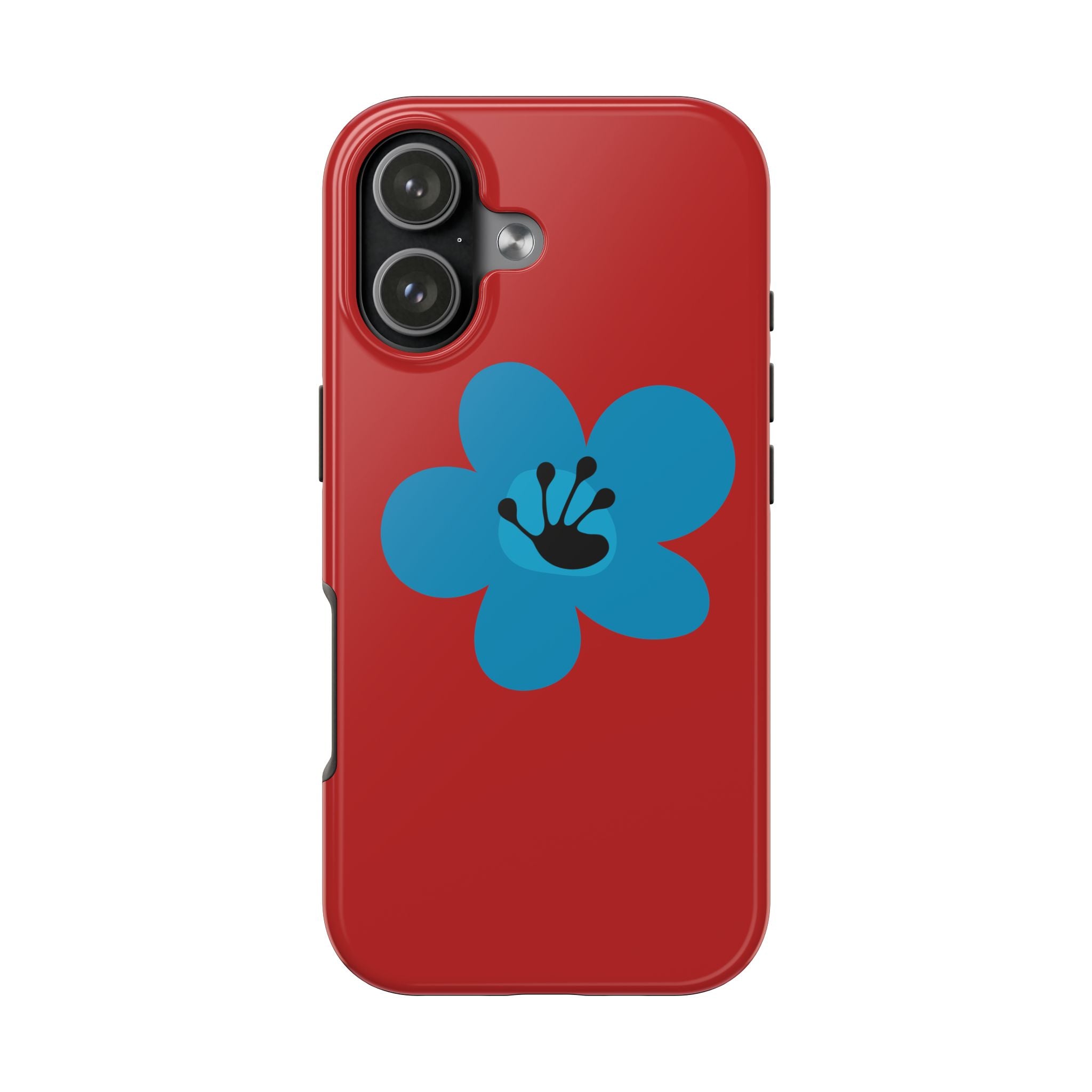 Just For Today Flower Red Tough Phone Case | Recovery Gift | Poop2Poppies™