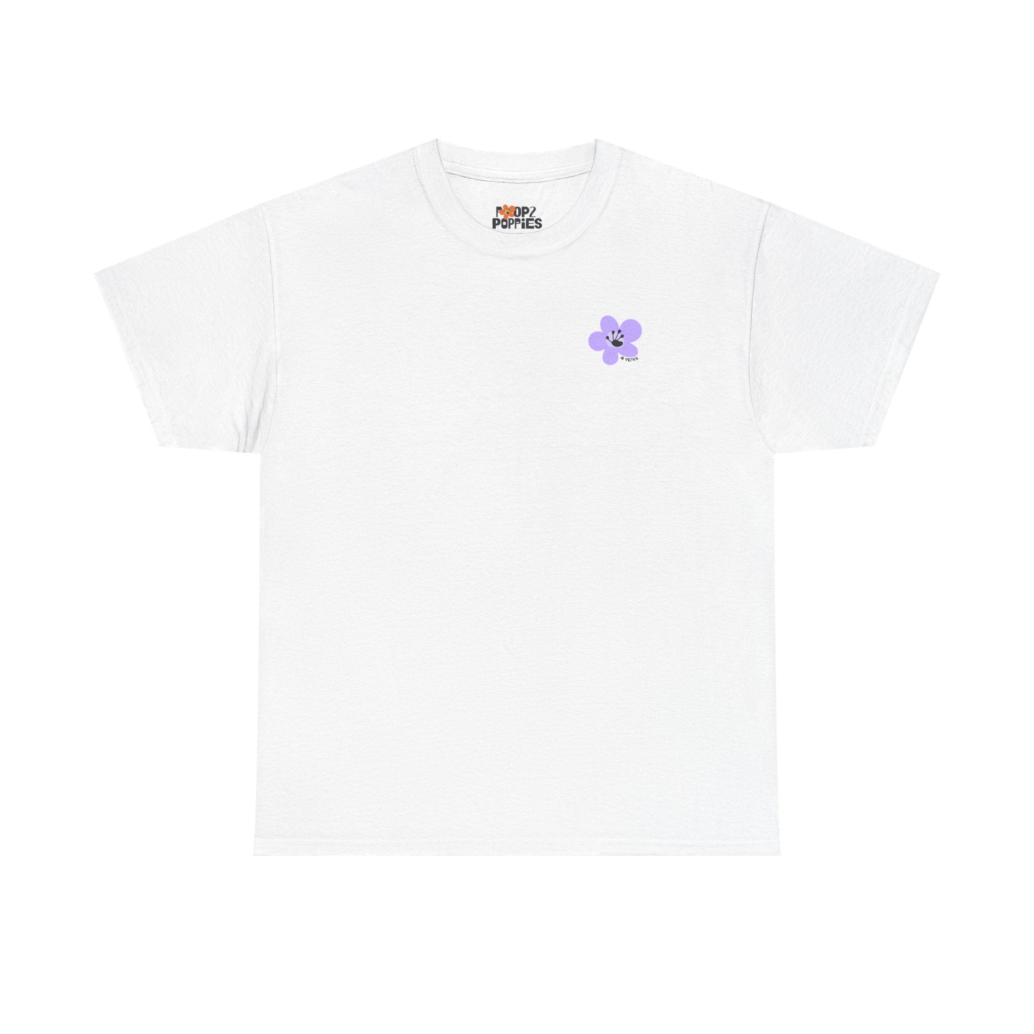4 Year Milestone Unisex T-Shirt | Recovery Gift | Poop2Poppies™