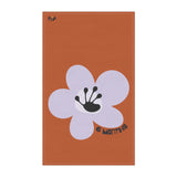 6 Month Milestone Antique Orange Tea Towel