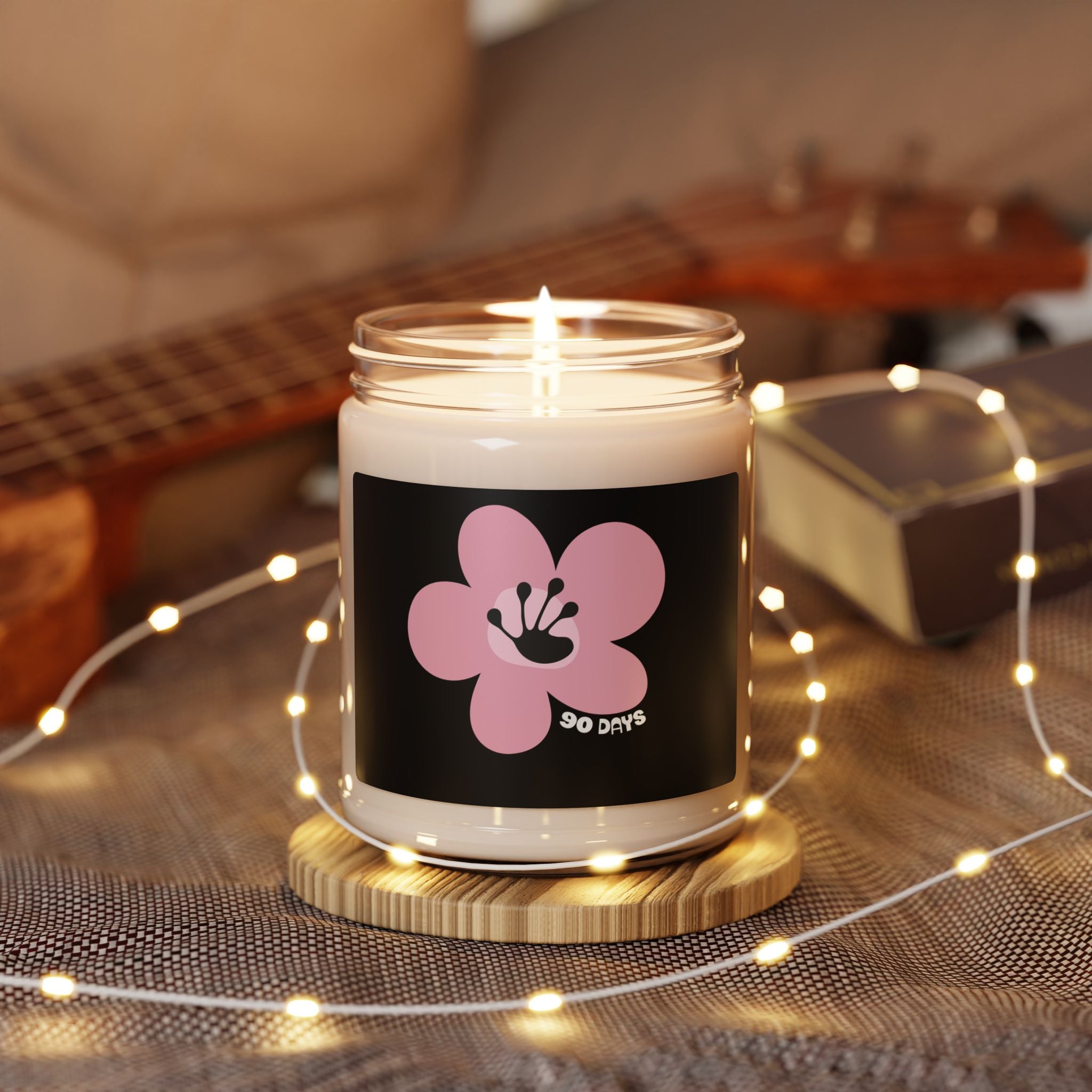 90 Day Milestone Scented Soy Candle | Recovery Gift | Poop2Poppies™