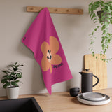 30 Day Milestone Heliconia Tea Towel