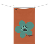 3 Year Milestone Antique Orange Tea Towel