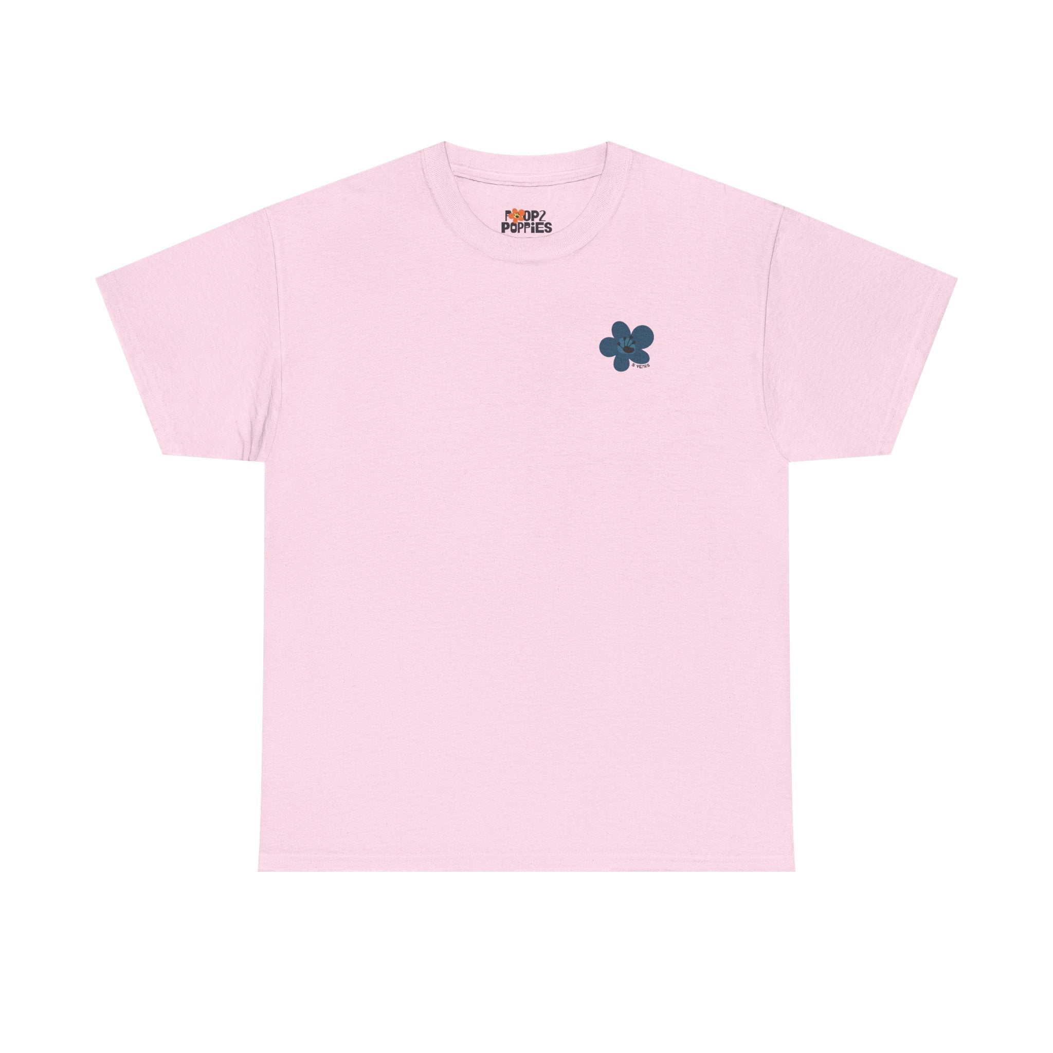 5 Year Milestone Unisex T-Shirt | Recovery Gift | Poop2Poppies™