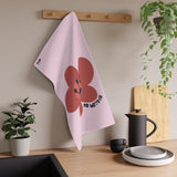 18 Month Milestone Light Pink Tea Towel