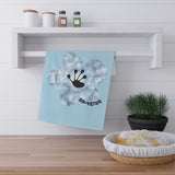20+ Year Milestone Light Blue Tea Towel