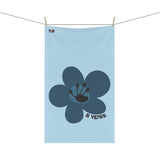 5 Year Milestone Light Blue Tea Towel
