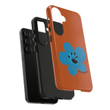 Just For Today Orange Tough Phone Case | Recovery Gift | Poop2Poppies™
