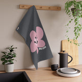 90 Day Milestone Charcoal Tea Towel