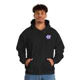 4 Year Milestone Unisex Front & Back Flower Hoodie