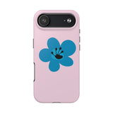 Just For Today Flower Light Pink Tough Phone Case | Recovery Gift | Poop2Poppies™