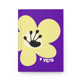 1 Year Milestone Purple Journal