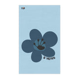 5 Year Milestone Light Blue Tea Towel