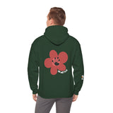 18 Month Milestone Unisex Front & Back Flower Hoodie
