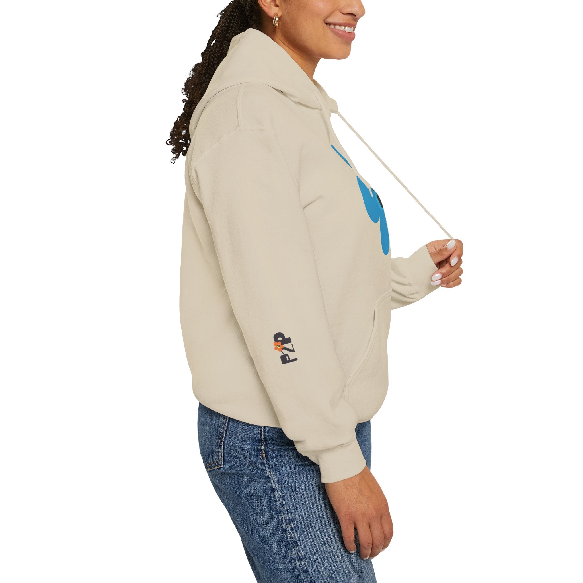 Just For Today Unisex Flower Hoodie | Recovery Gift | Poop2Poppies™