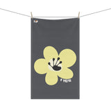 1 Year Milestone Charcoal Tea Towel