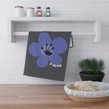 7 Year Milestone Charcoal Tea Towel