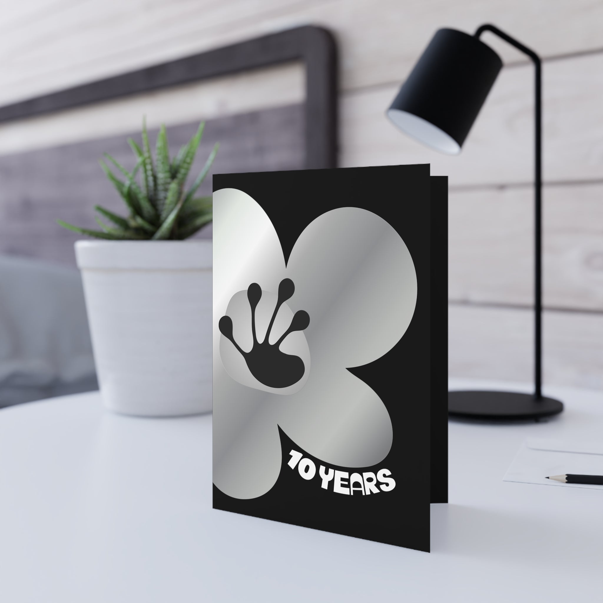 10 Year Milestone Greeting Card | Recovery Gift | Poop2Poppies™