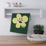 1 Year Milestone Forest Green Tea Towel