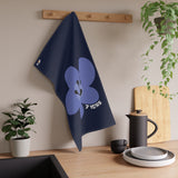 7 Year Milestone Navy Tea Towel