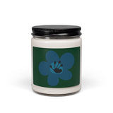 5 Year Flower Scented Soy Candle (255g) - Forest Green