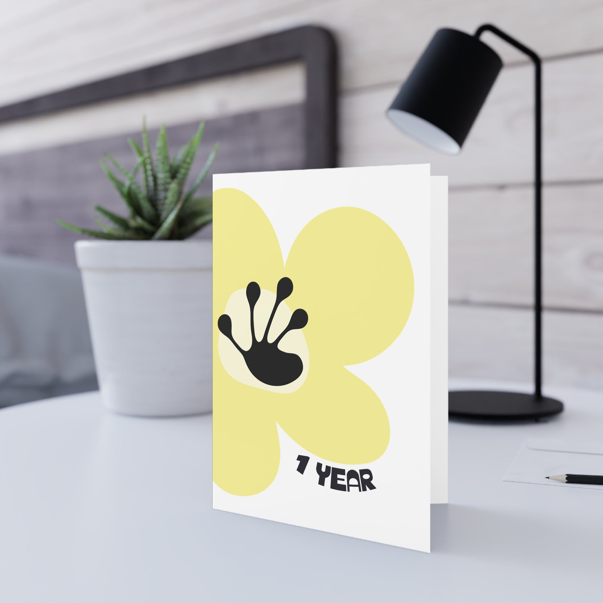 1 Year Milestone Greeting Card | Recovery Gift | Poop2Poppies™