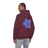 7 Year Milestone Unisex Front & Back Flower Hoodie