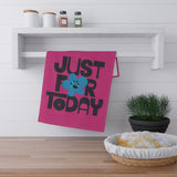 Just For Today Heliconia Tea Towel