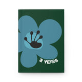 2 Year Milestone Forest Green Journal