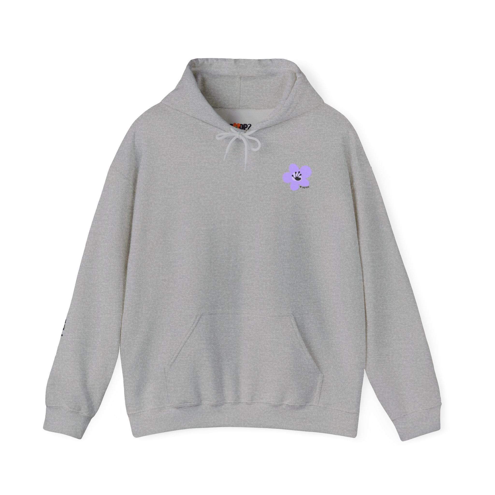 4 Year Milestone Unisex Hoodie | Recovery Gift | Poop2Poppies™