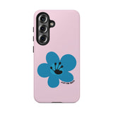 Just For Today Light Pink Tough Phone Case | Recovery Gift | Poop2Poppies™