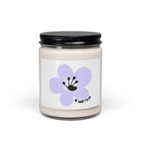6 Month Milestone Candle | 9oz Soy Scented Candle - White | Poop2Poppies™