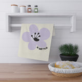 6 Month Milestone Natural Tea Towel