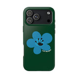 Just For Today Forest Green Tough Phone Case | Recovery Gift | Poop2Poppies™