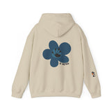 5 Year Milestone Unisex Front & Back Flower Hoodie