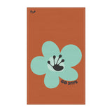 60 Day Milestone Antique Orange Tea Towel