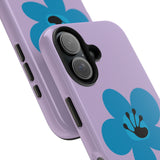 Just For Today Flower Lilac Tough Phone Case | Recovery Gift | Poop2Poppies™