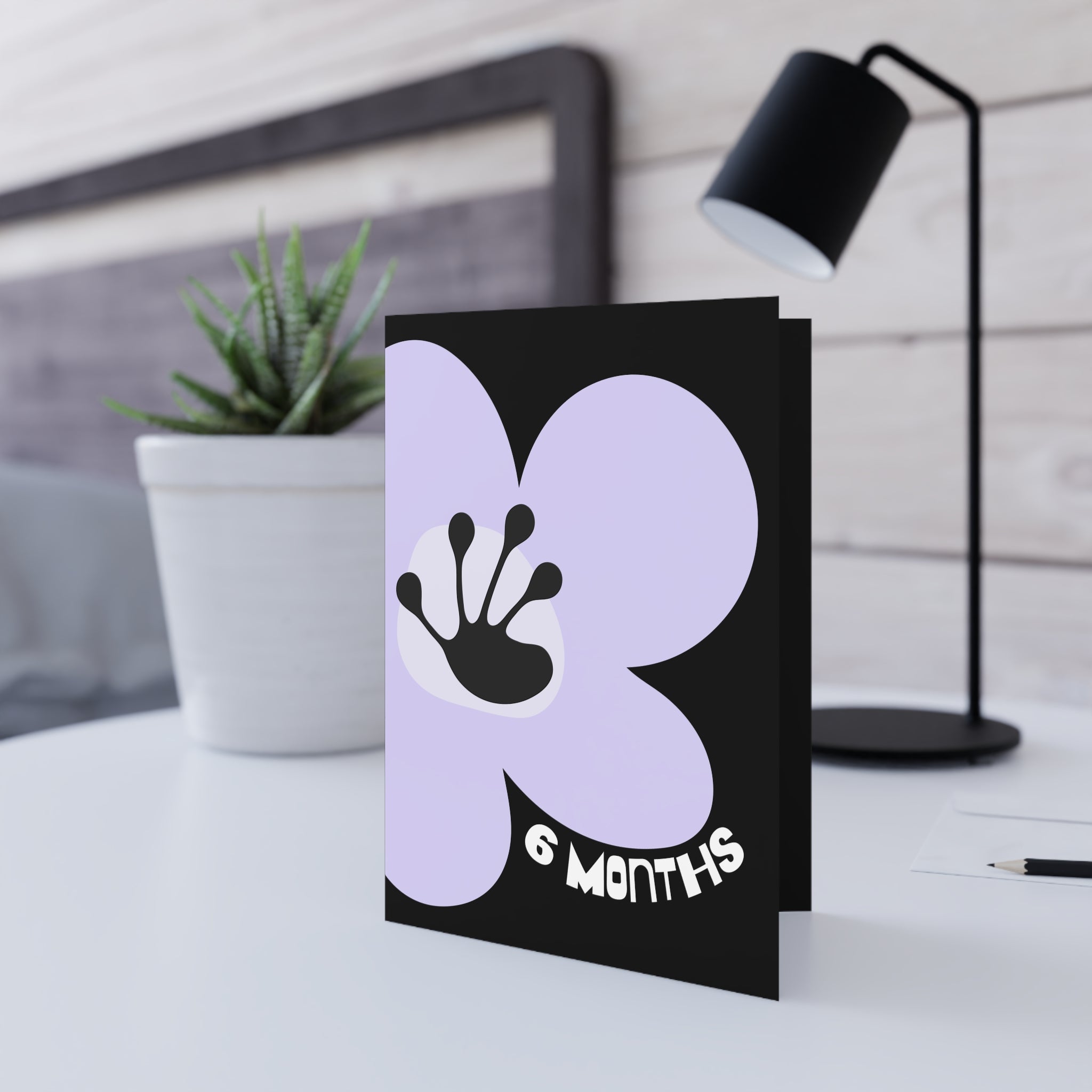 6 Month Milestone Greeting Card | Recovery Gift | Poop2Poppies™
