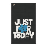 Just For Today Black Tea Towel