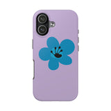 Just For Today Flower Lilac Tough Phone Case | Recovery Gift | Poop2Poppies™